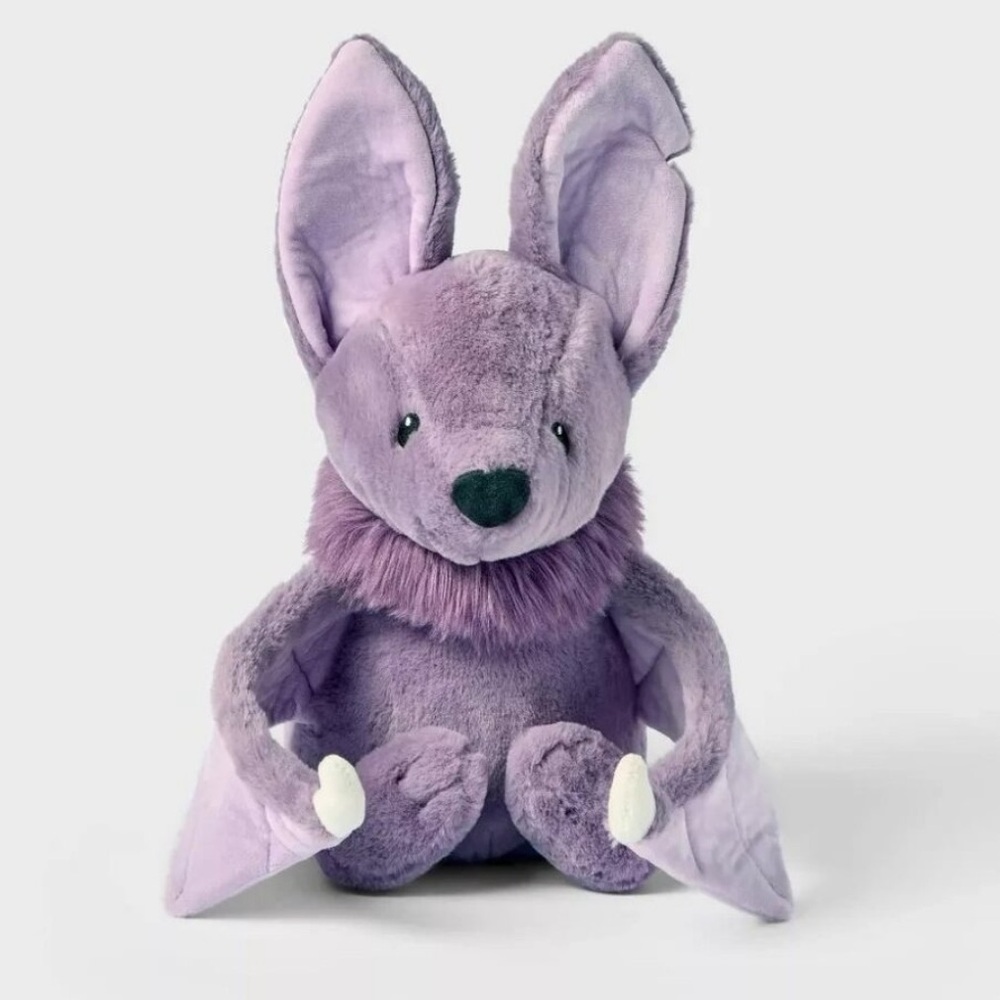 Target GiggleScape Cuddly Purple Bat Plush Toy